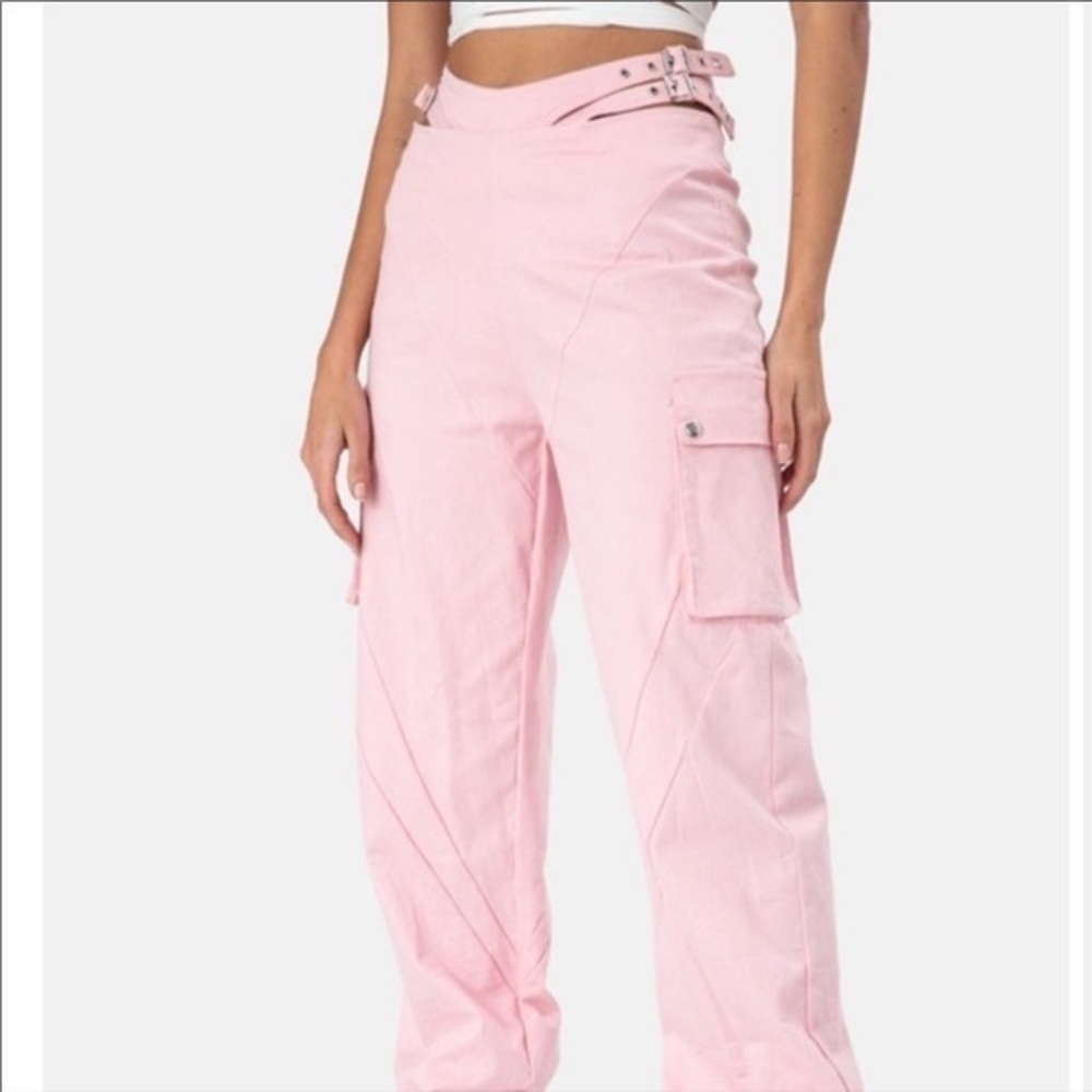 Adika Pink Cargo Pants